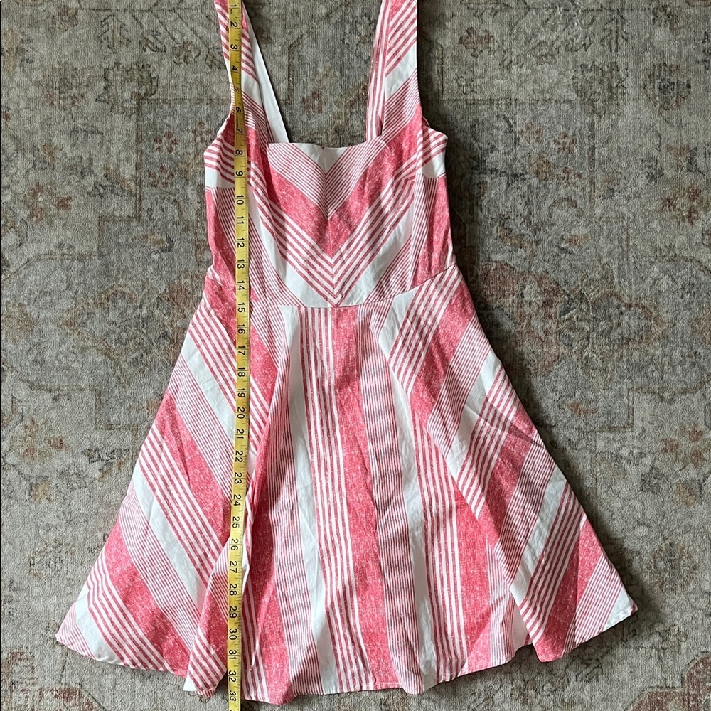 Bailey Blue Red and White Striped Dress - Picture 8 of 12
